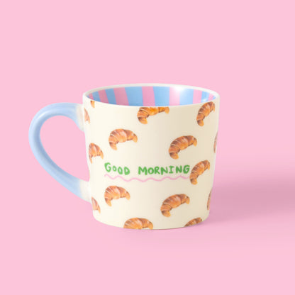 Good Morning Croissant Mug