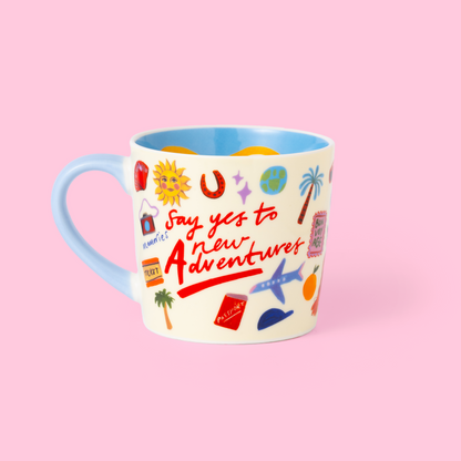 Say Yes to New Adventures Mug